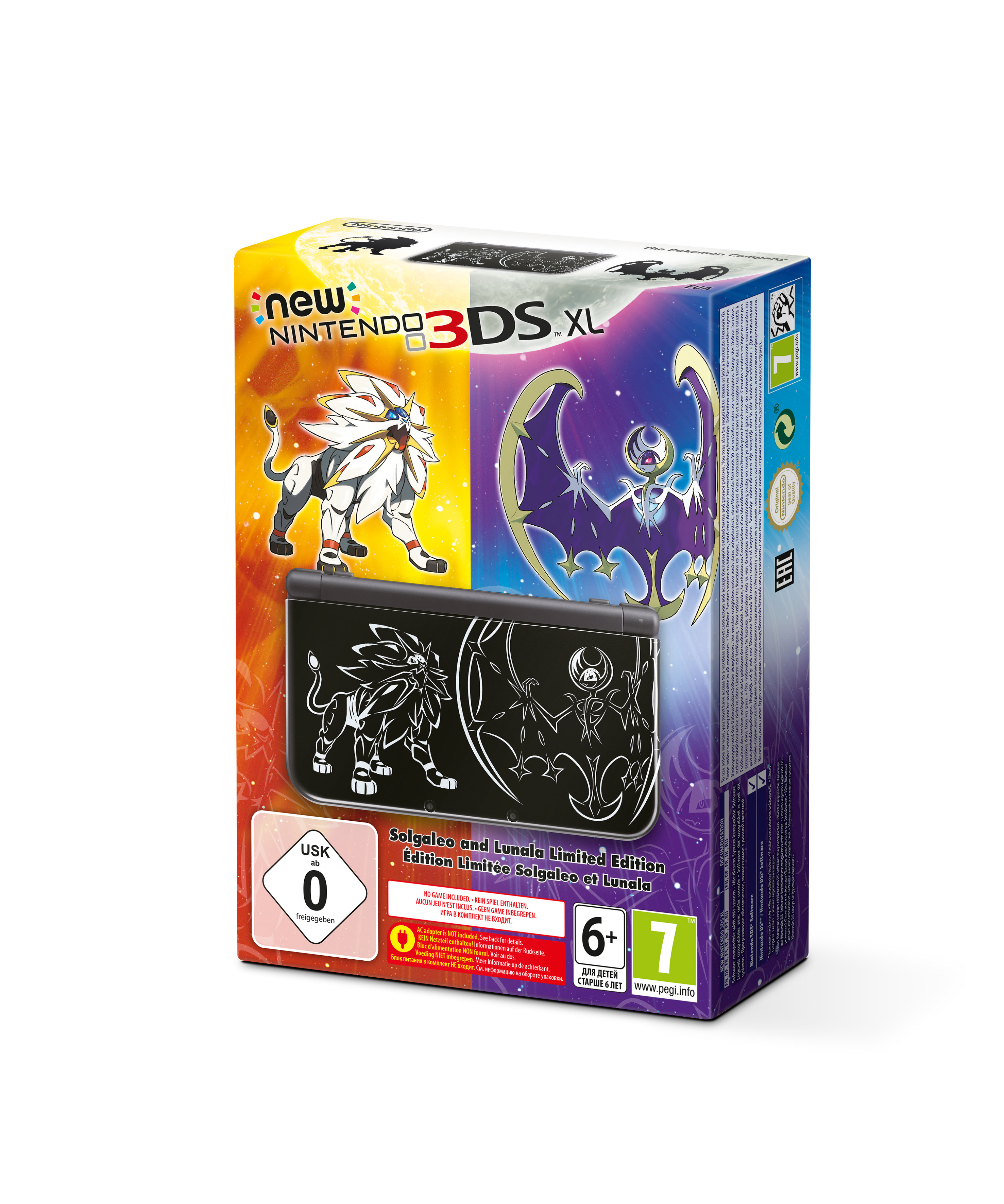 NINTENDO New Nintendo 3DS XL Solgaleo und Lunala Limited Edition