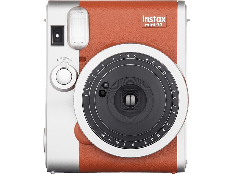 FUJI Instax Mini 90 Neo Classic Bruin + Case + Film (B13552-C)