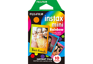 FUJIFILM Film Instax mini Rainbow 10 pièces