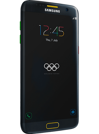 SAMSUNG Galaxy S7 Edge Olympic Games Edition 32 GB Schwarz