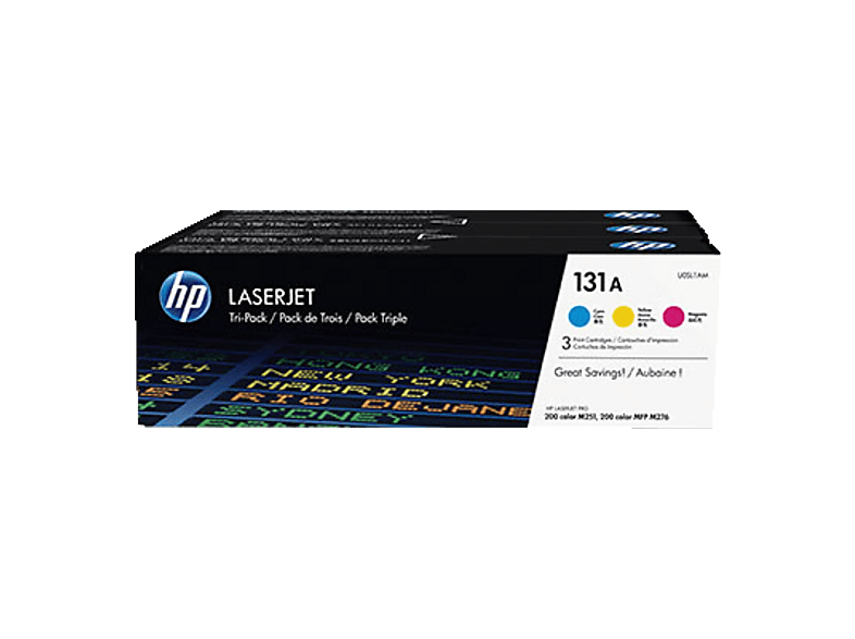Toner Cyan, Magenta, Gelb U0SL1AM für LaserJet