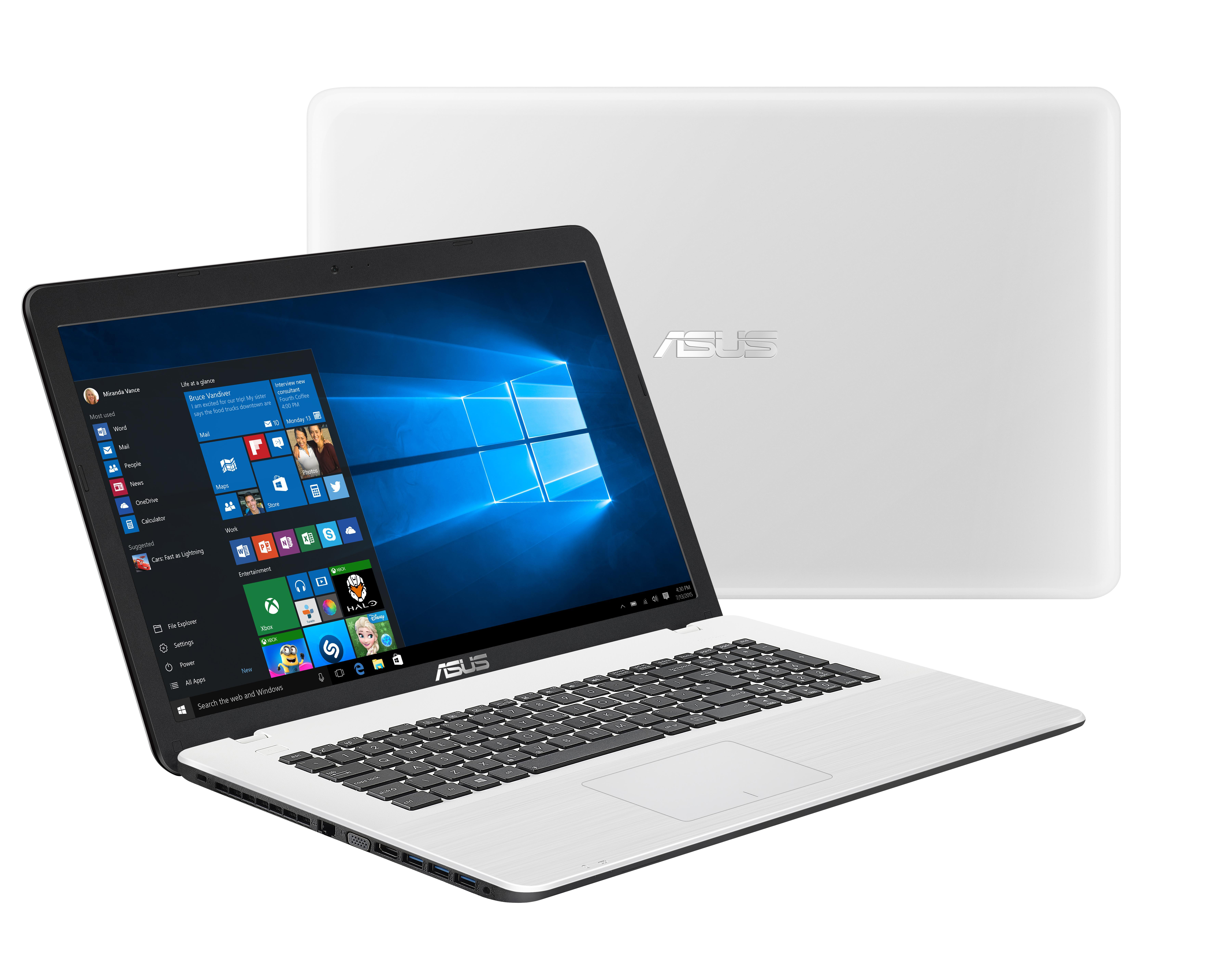 ASUS R752SA-TY143T - 17,3 Zoll - Intel® Pentium® N3700 - 8 GB - 1 TB - Intel® HD Graphics - Windows 10 Home (64 Bit)
