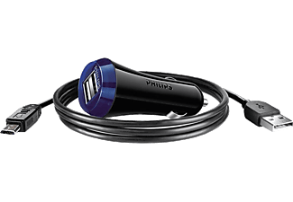 PHILIPS DLP2257U/10 Ultra Hızlı İkili Micro USB Araç Şarj Cihazı