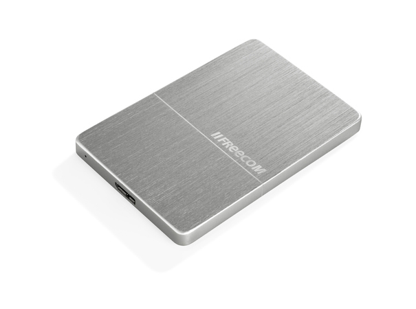 FREECOM 56381 Festplatte, 2 TB, 2,5 Zoll, extern, Silber