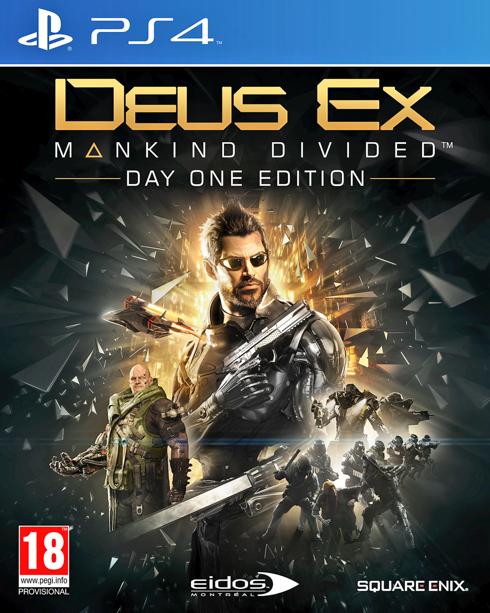 Deus Ex - Mankind Divided Day One Edition PS4