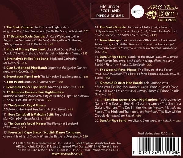 VARIOUS - Best Of Scottish Pipes & Drums  - (CD)