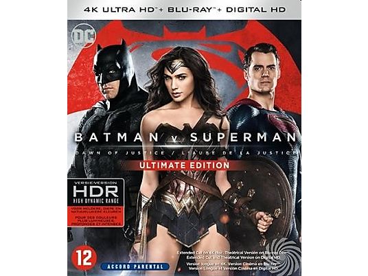 Batman V Superman - Dawn Of Justice | 4K Ultra HD Blu-ray