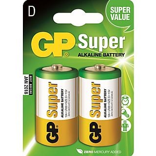 GP Super Alkaline D-batterijen
