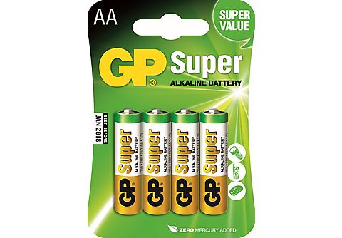 GP Super Alkaline AA-batterijen