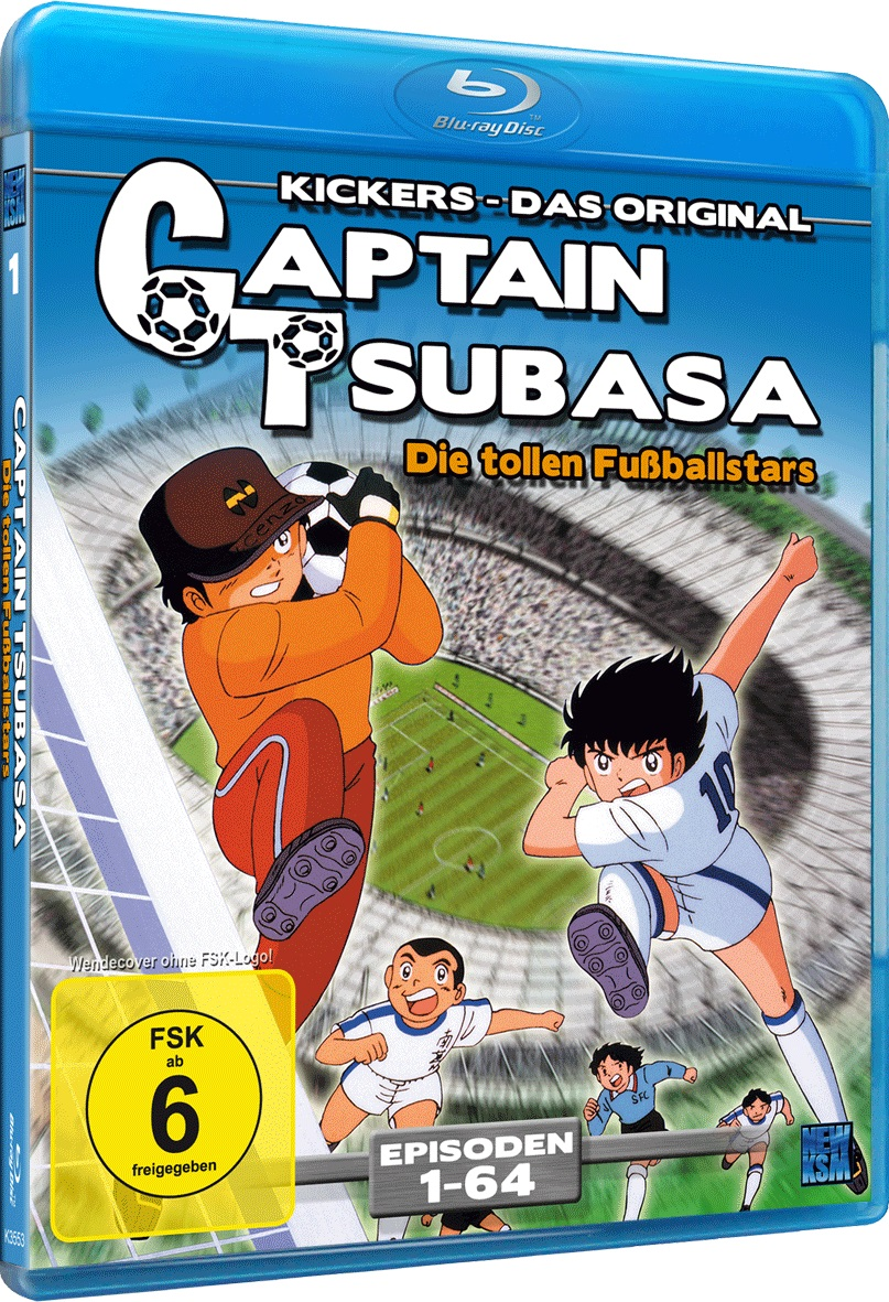 Captain Tsubasa - Die tollen Fußballstars - Episoden 1-64 Blu-ray