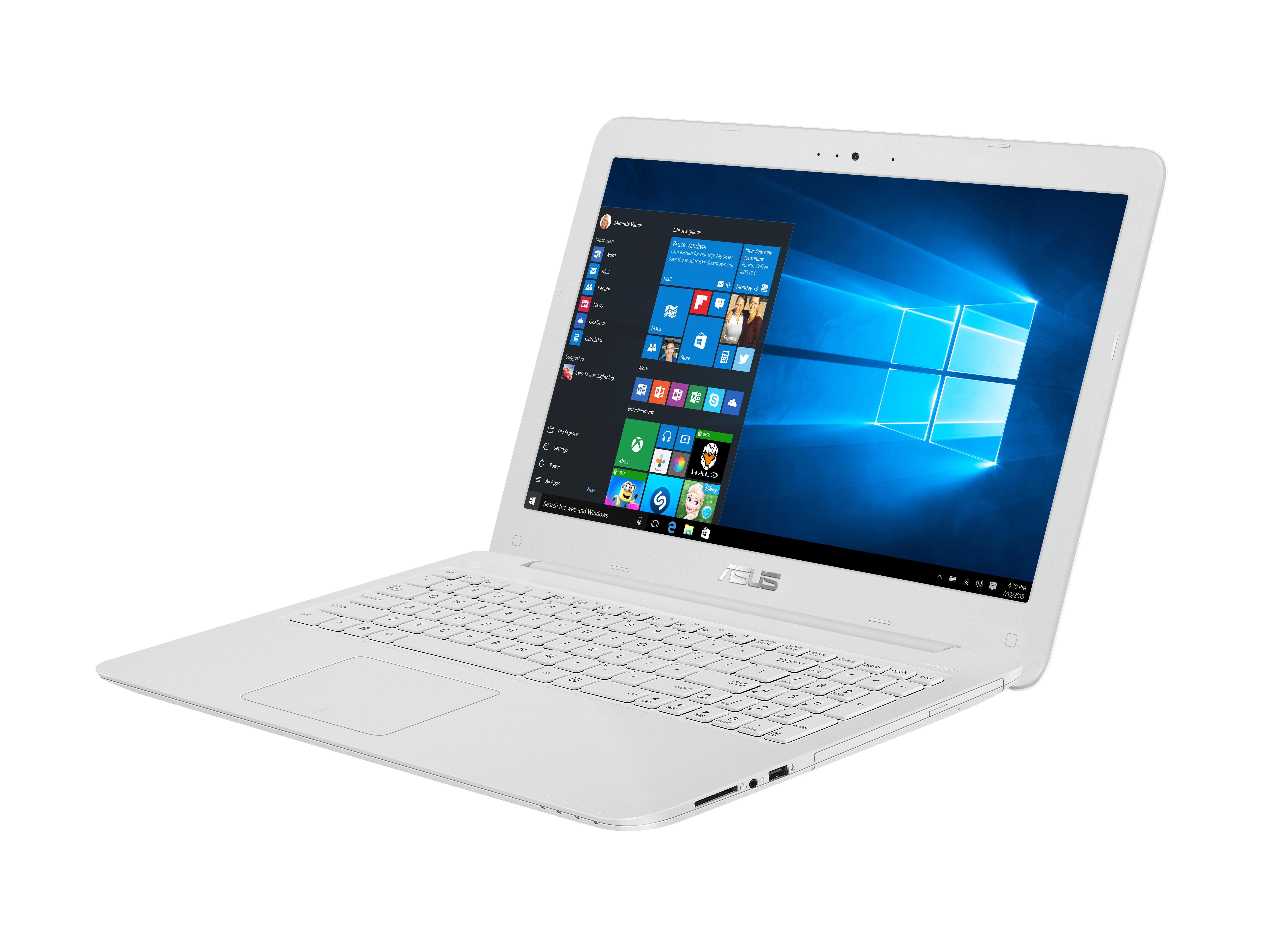 ASUS K556UR XX381T İntel-Core i5-7200 2.5 GHz 12GB 1TB  NV930MX 2GB Windows 10 Laptop Beyaz