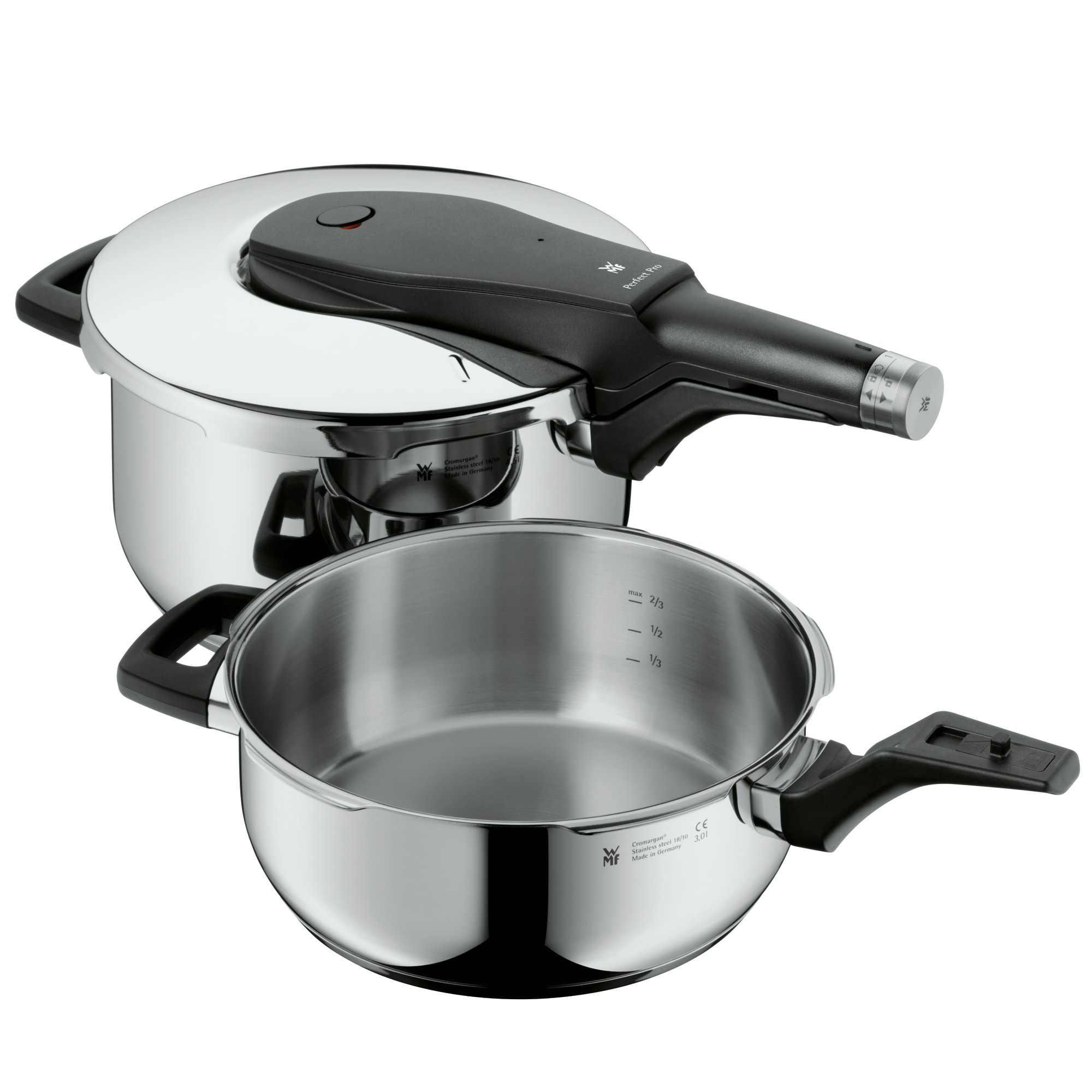 WMF Perfect Pro 2 Parça Düdüklü Tencere Seti 