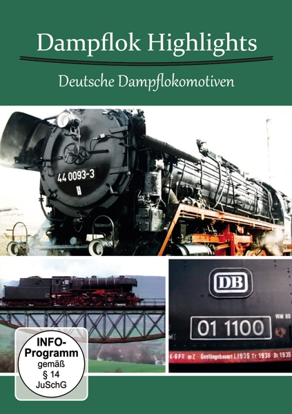 DVD Dampflokomotiven Deutsche - Highlights Dampflok