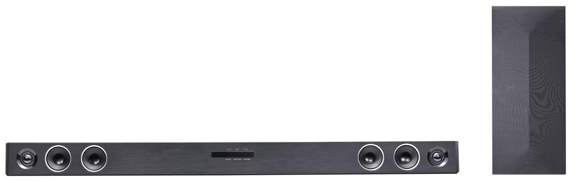 Barra de sonido - LG SH3B, LG HD Sound, 300 W, 2.1, Bluetooth 4.0
