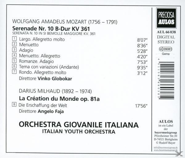 Faja/Globokar/Orchestra Giovanile Italiana - Orchesterwerke  - (CD)