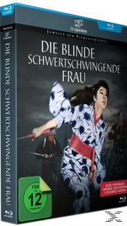 DVD-Cover: Frau mit Schwert, japanischer Text.