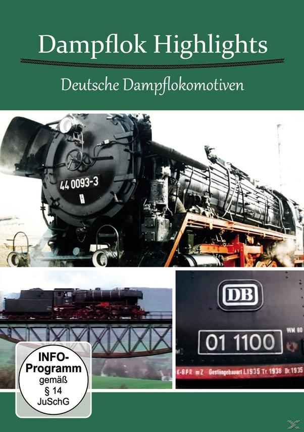 DVD - Dampflokomotiven Highlights Dampflok Deutsche