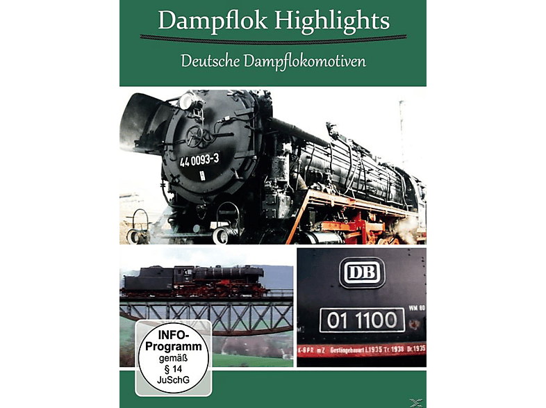 Dampflok Highlights - Deutsche Dampflokomotiven  DVD
