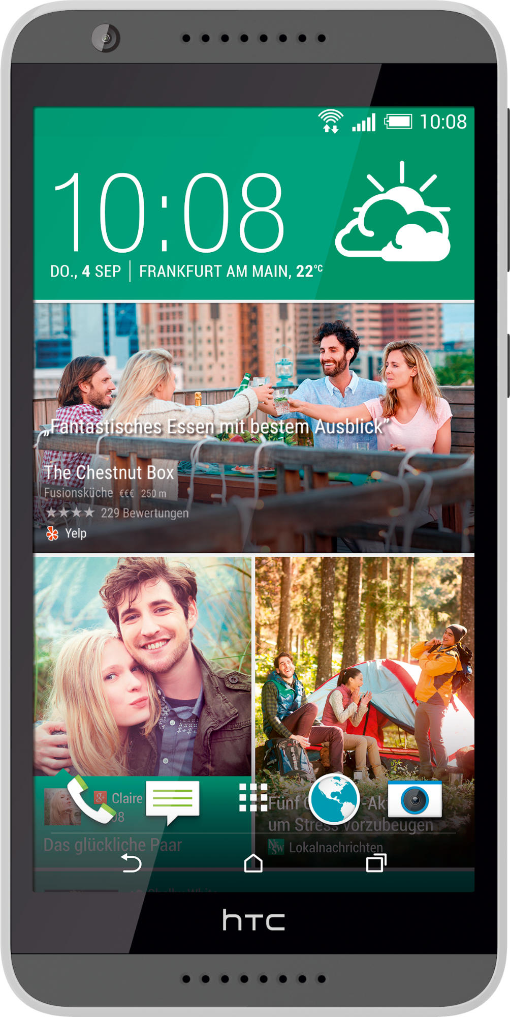 HTC Desire 820 16 GB Grau