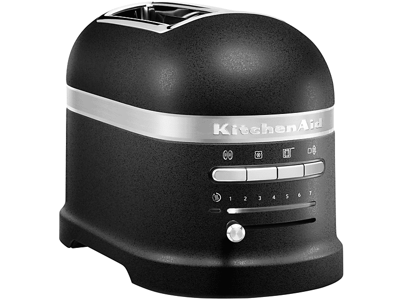 Kitchen Aid 5 KMT 2204 EBK Toaster (Schwarz, 1250 Watt, Schlitze: 2)