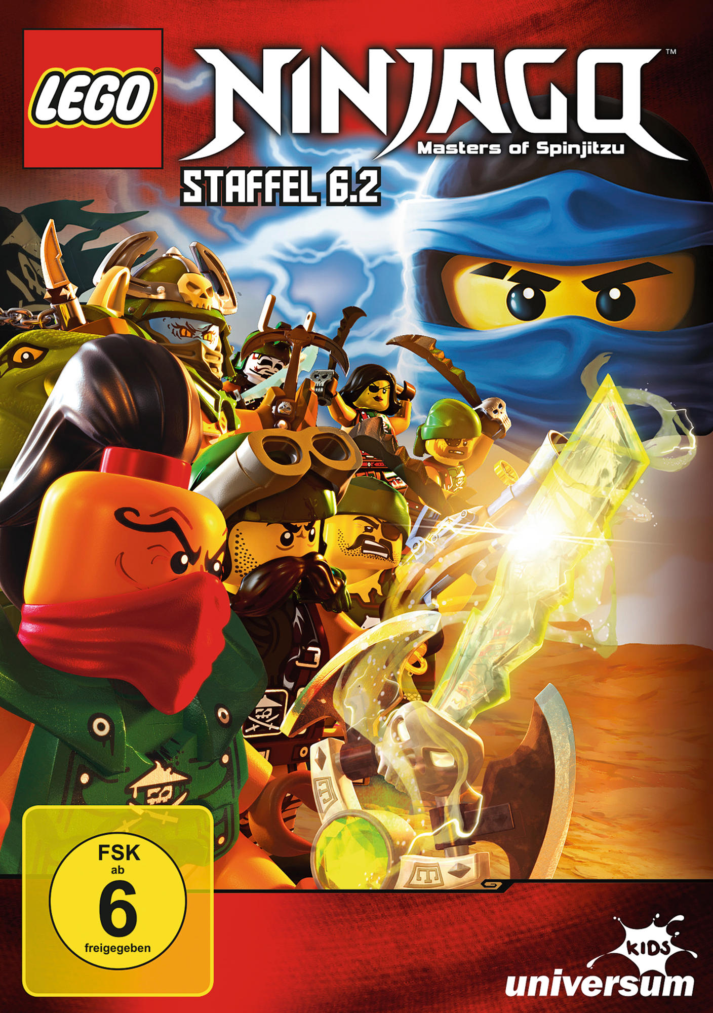 Lego Ninjago - Staffel 6.2 DVD