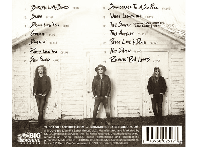 Thumbnail - The Cadillac Three - Bury Me In My Boots (CD)