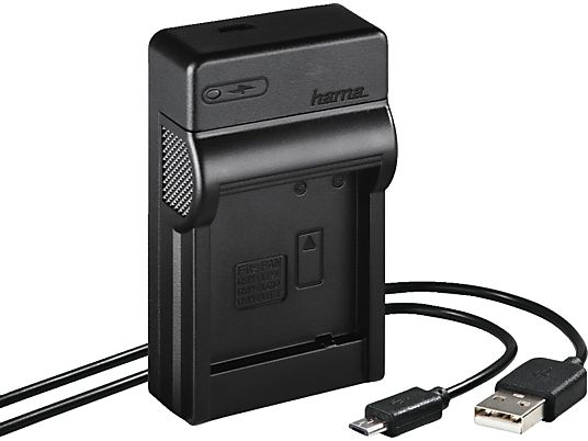 HAMA 81395 TRAVEL CHARGER (PAN DMW-BLG10) - USB-Ladegerät (Schwarz)