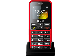 EMPORIA TELME C151 - Téléphone mobile (Rouge)