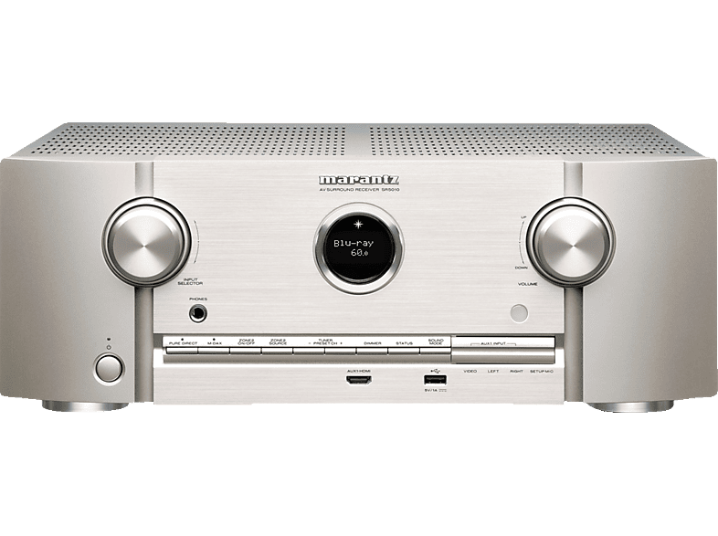 Watt MARANTZ Kanäle, SR5010 AV-Receiver Silbergold) (7.2 180 Kanal, pro