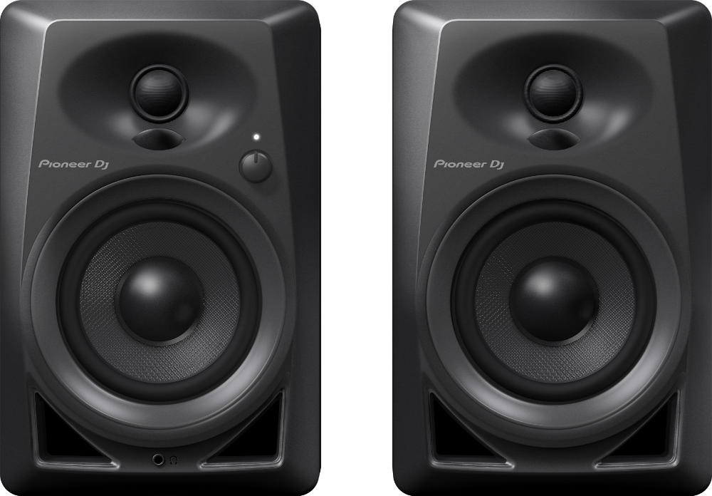 PIONEER DJ Enceinte DJ 4" Noir 2 pièces (DM-40-B)