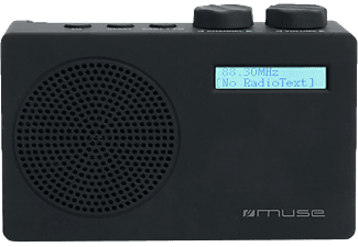 MUSE M100DB DAB+ rádió, fekete