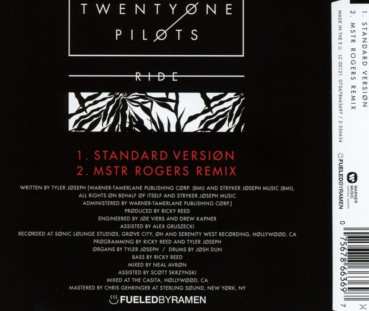 Twenty One Pilots - Ride (2-Track)  - (5 Zoll Single CD (2-Track))