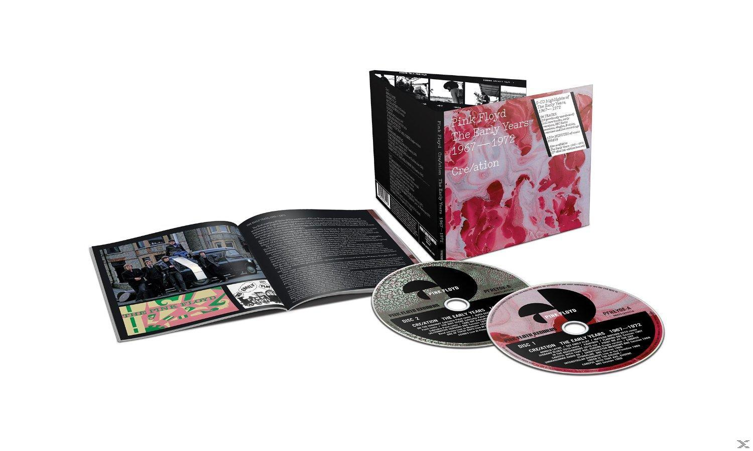 Albumcover: Pink Floyd Album mit offenem Booklet und zwei CDs.