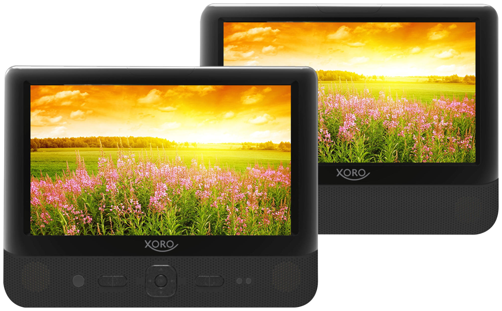 XORO HSD 9912 Tragbarer DVD-Player, Schwarz