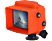 XSORIES Gumírozott szilikon védőtok Hero4 kamerához narancs