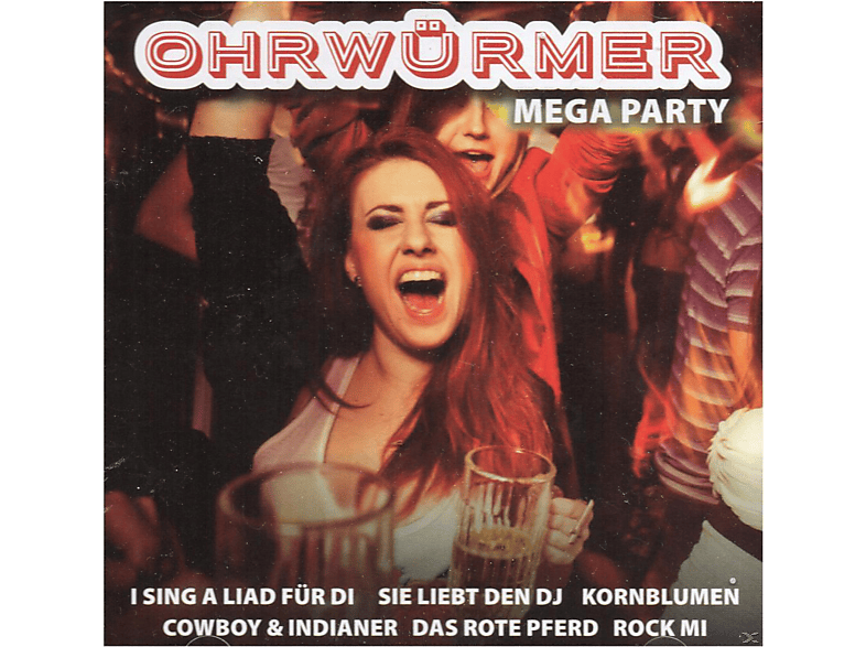 VARIOUS - Ohrwürmer - Mega Party  - (CD)