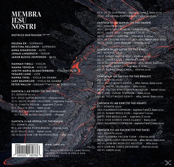 Vox Scaniensis - Membra Jesu Nostri  - (CD)