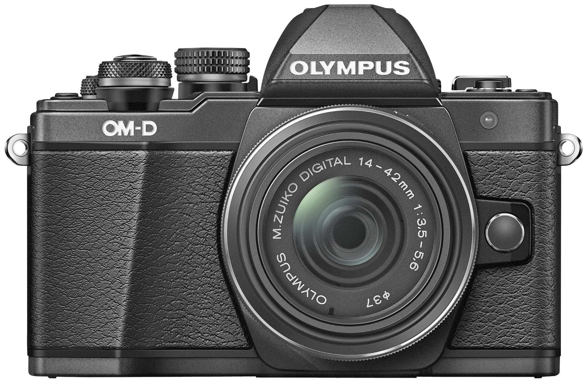 OLYMPUS OM-D E-M10 Mark II  Systemkamera mit Objektiv 14-42 mm, 7,6 cm Display Touchscreen, WLAN