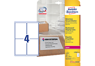 AVERY ZWECKFORM L7994-25 Versandetiketten 99,1 x 139 mm 99,1 x 139 mm A4  100 Etiketten / 25 Bogen