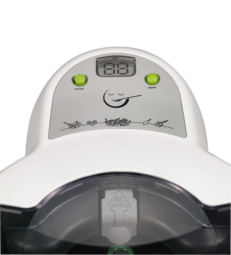 TEFAL FZ 7010 ActiFry Heißluftfritteuse 1400 Watt Weiß/Grau
