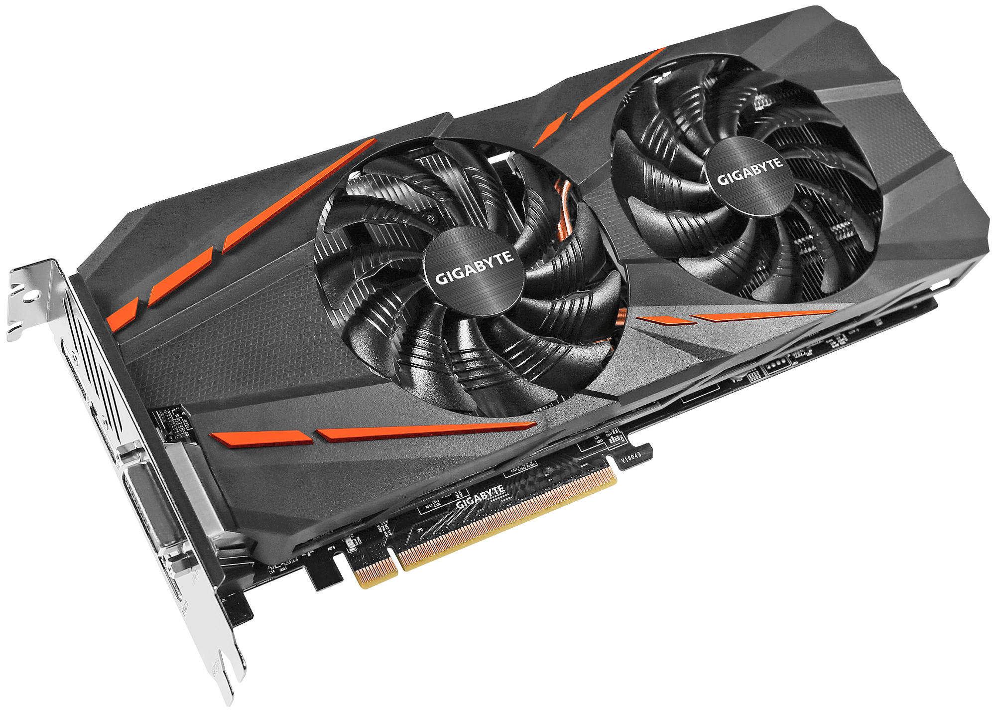 GIGABYTE GeForce® GTX 1060 G1 Gaming OC 6GB (GV-N1060G1 GAMING-6GD) (REV.2.0) (NVIDIA, Grafikkarte)