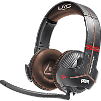 THRUSTMASTER Y-350X Doom Edition (Xbox One / PC) 7.1 , Over-ear Gaming Headset Schwarz/Rot