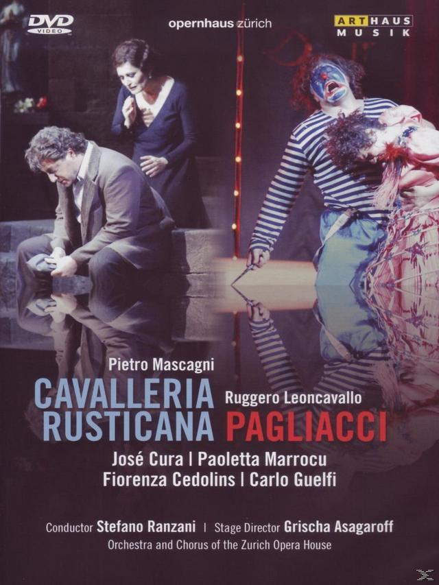 The Pagliacci Of Orchestra Chorus Rusticana/Leoncavallo: - - Cavalleria (DVD) Opera Mascagni: Zurich And House VARIOUS,