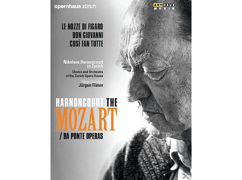 Nikolaus/opernhaus Zürich Harnoncourt - Harnoncourt - - (DVD) Ponte - The Operas Da Mozart