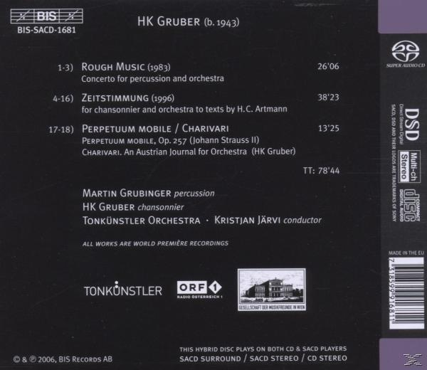 Tonkunstler Orchestra - Zeitstimmung  - (SACD Hybrid)