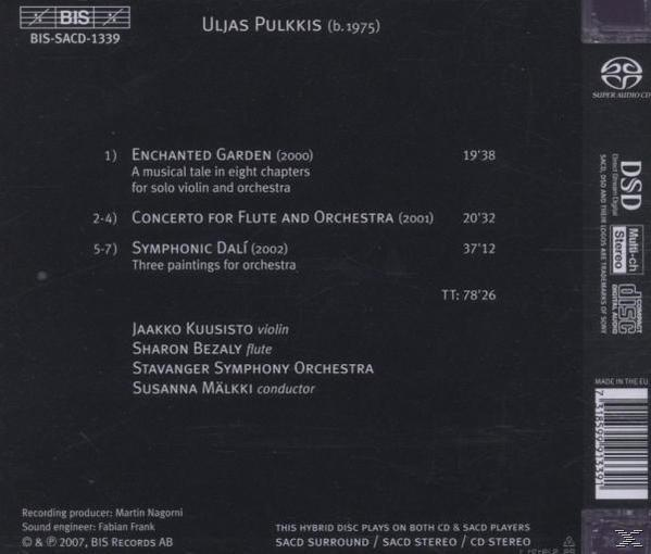 CD-Cover: Musikdetails, Trackliste, Credits und ein Barcode auf dunklem Hintergrund.