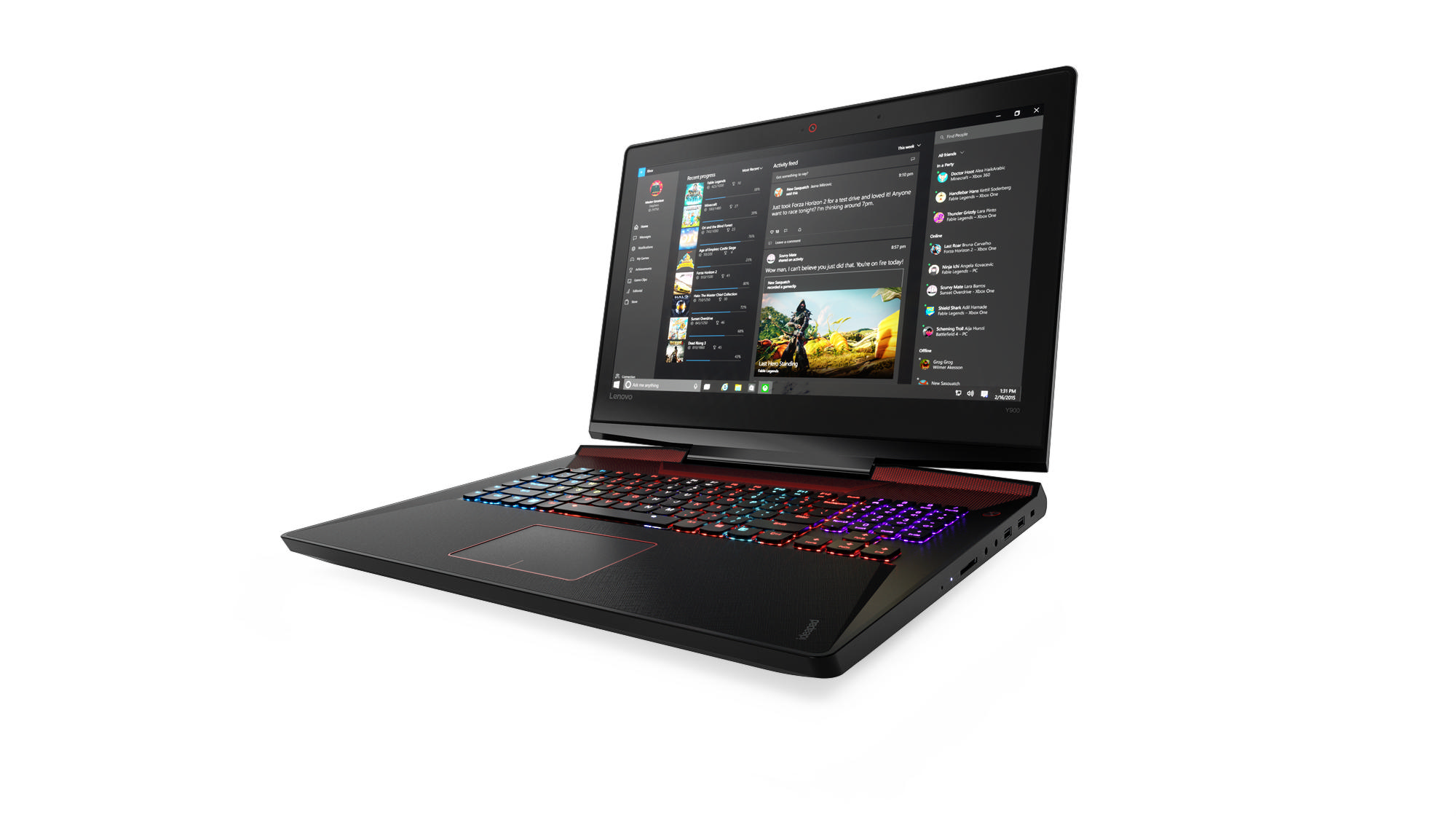LENOVO Y900 i7-6820HK 2.7 GHz 64GB 1 TB+256GB SSD GTX 980M 8GB 17.3" Gaming Laptop
