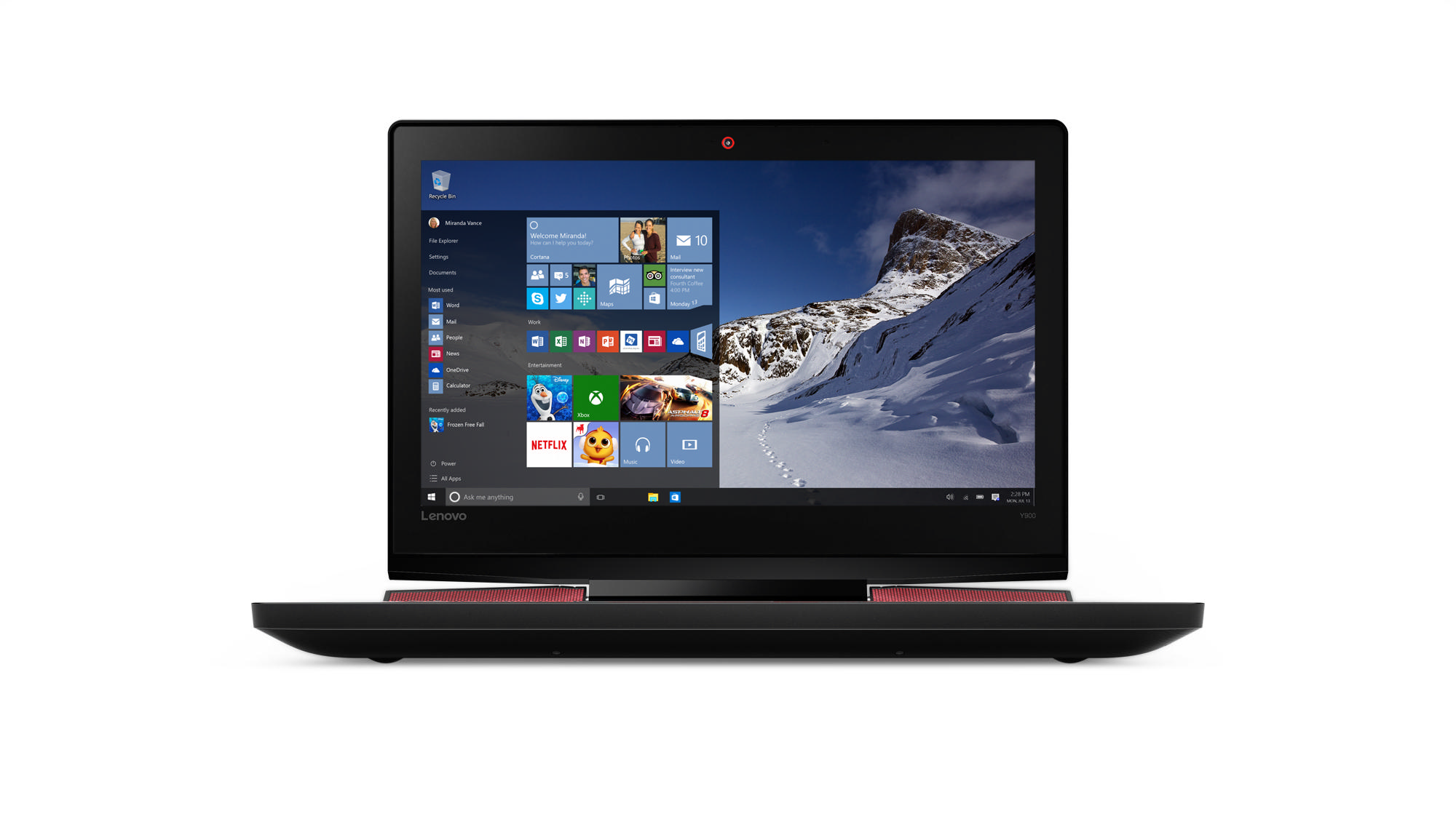 LENOVO Y900 i7-6820HK 2.7 GHz 64GB 1 TB+256GB SSD GTX 980M 8GB 17.3" Gaming Laptop
