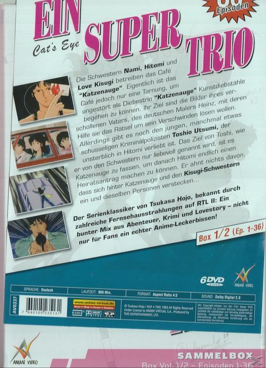DVD-Rückseite mit Anime-Szenen, Text auf Deutsch und mehreren Bildern.