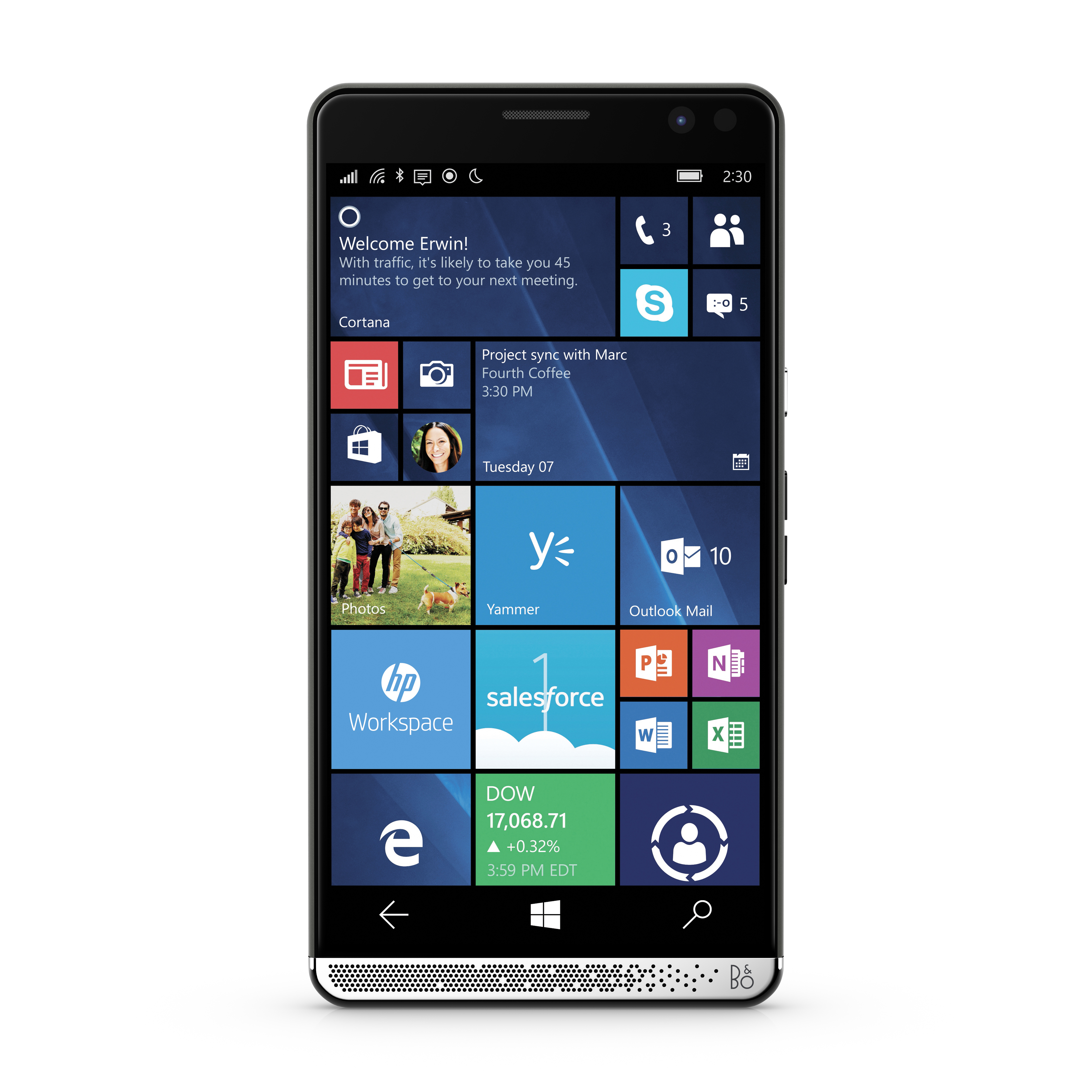 HP Y1M46EA Elite x3 inkl. Cradle Dock, Tablet, 64 GB, 5,96 Zoll, Schwarz